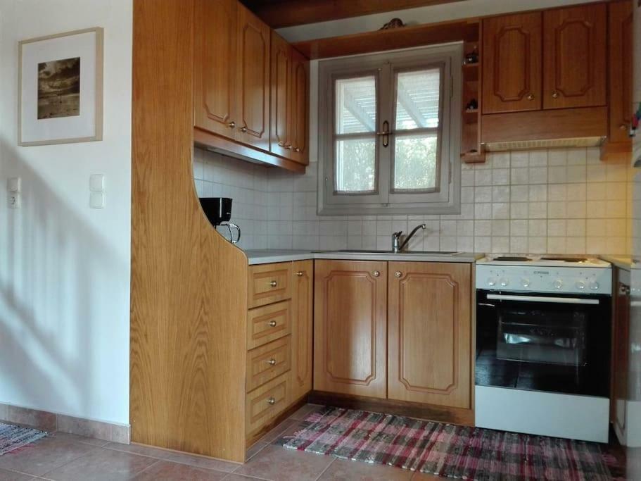 Sunny House With Amazing View For 4+2 Persons Villa Plaka  Exterior photo